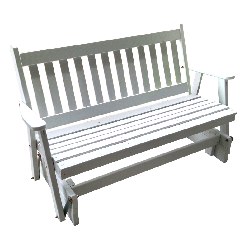 Traditional English Glider - White Paint