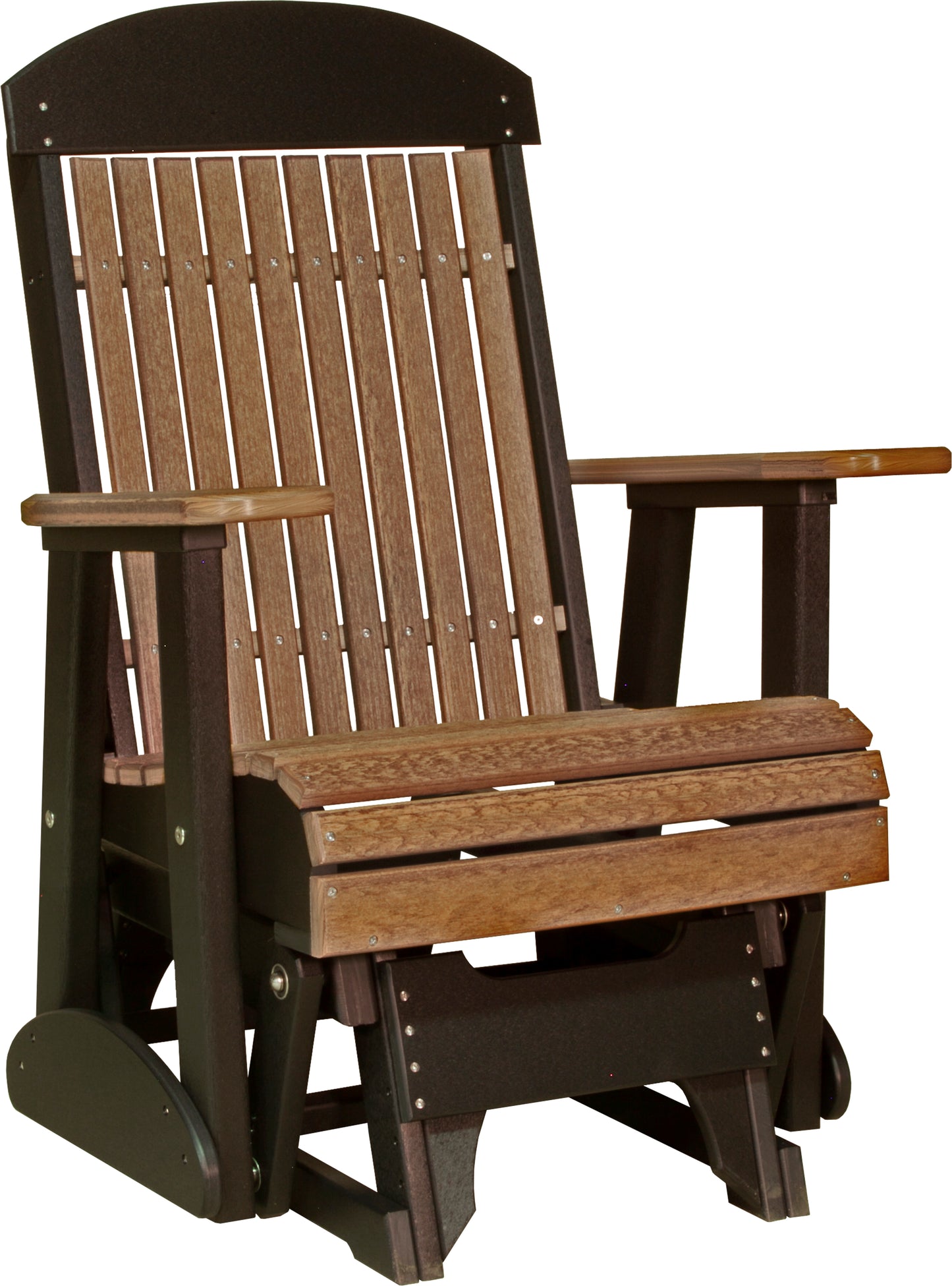 2CPGAMB2_ClassicPolyGlider_AntiqueMahogany_Black