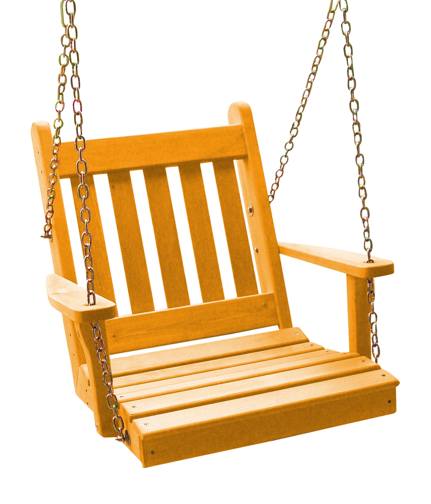 Traditional English Chair Swing - Easy Breezy Porch Swings