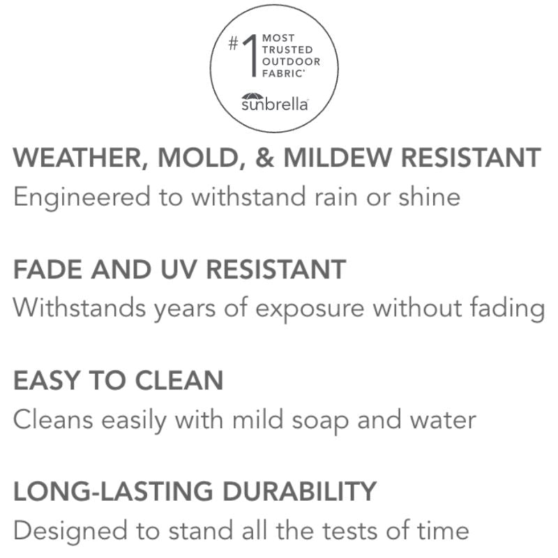 Summer Sell-Off Sunbrella Swing Bed Mattress & Cushion Set - Easy Breezy Porch Swings