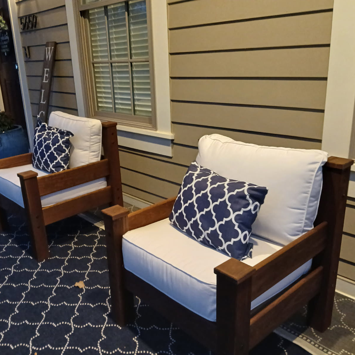 Rowan Side Chair (Cushions Included)