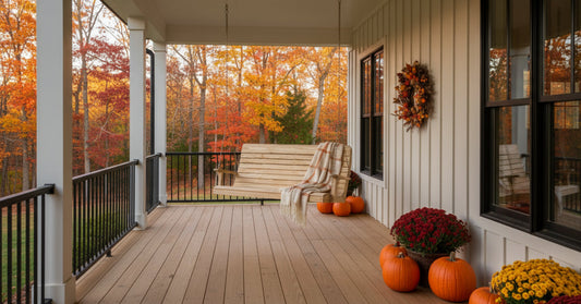 10 Ideas for Fall Porch Styling