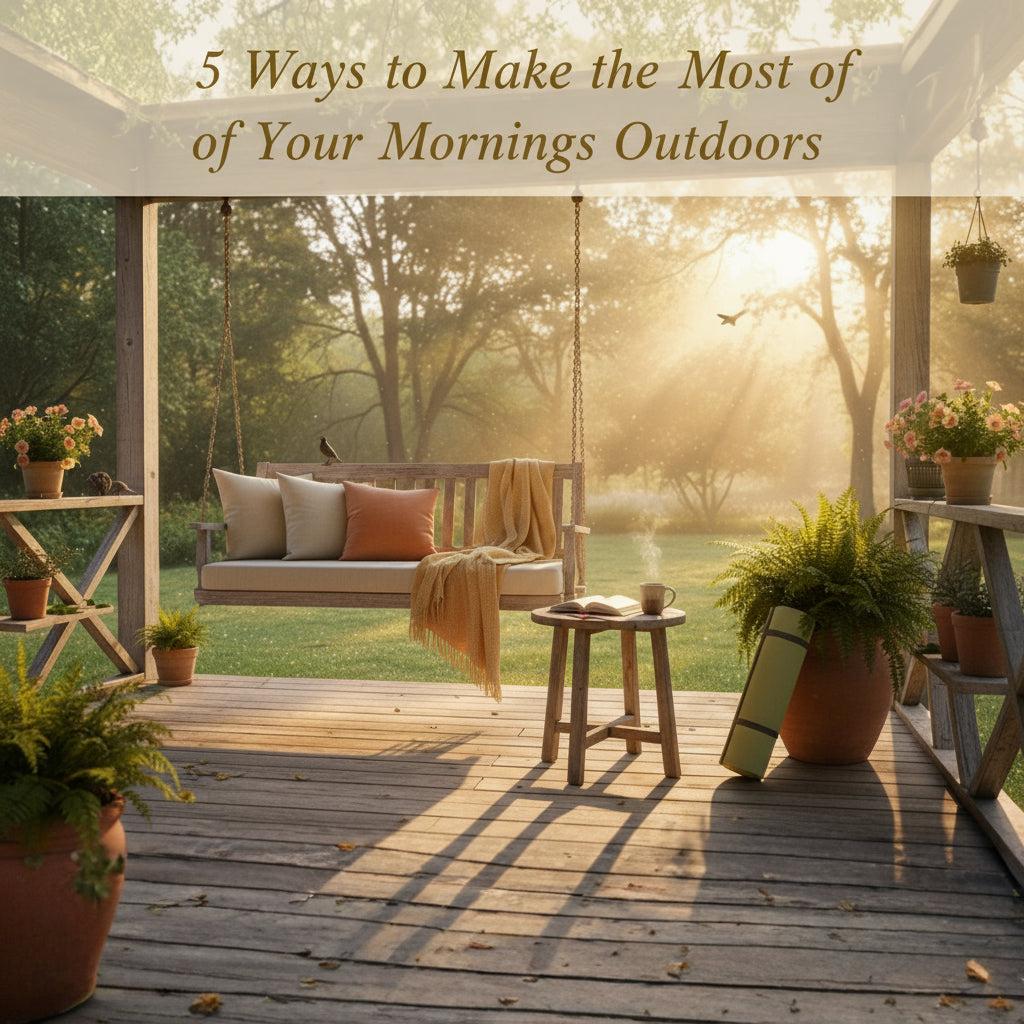 5 Ways to Make the Most of Your Mornings Outdoors