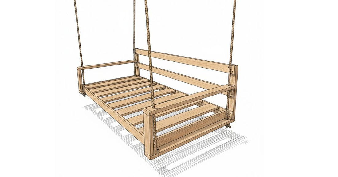 Introducing the PorchCraft DIY Swing Bed Kit