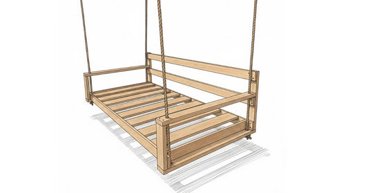 Introducing the PorchCraft DIY Swing Bed Kit