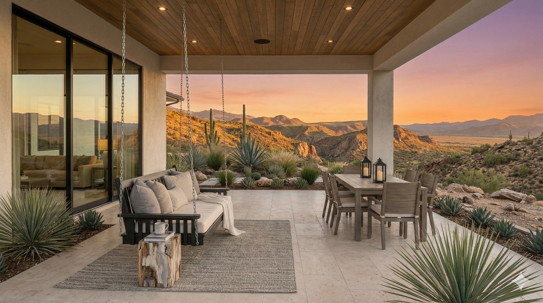 How to Design a Modern Patio That Feels Like an Outdoor Living Room