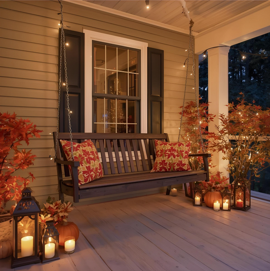 7 Ways to Create Coziness This Fall on Your Porch