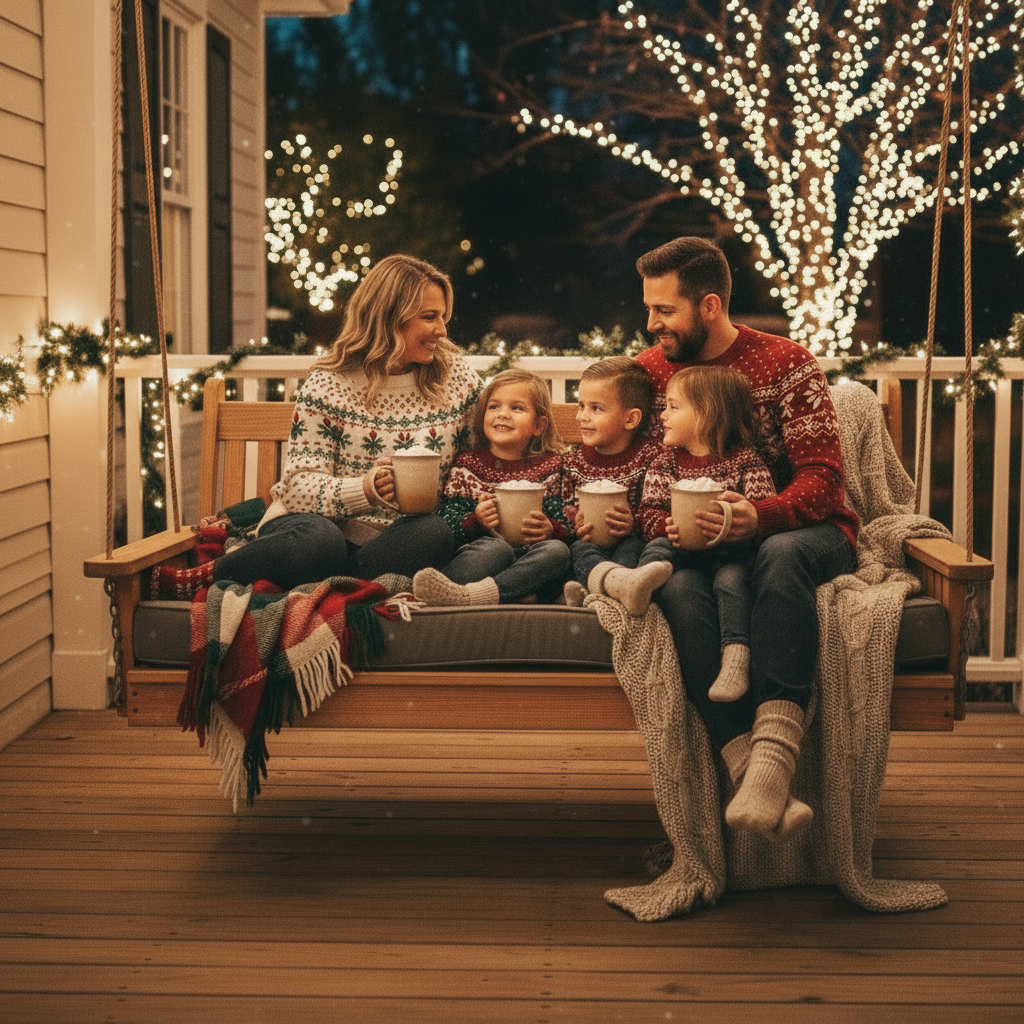 Porch Time: A Peaceful Escape from Holiday Hustle