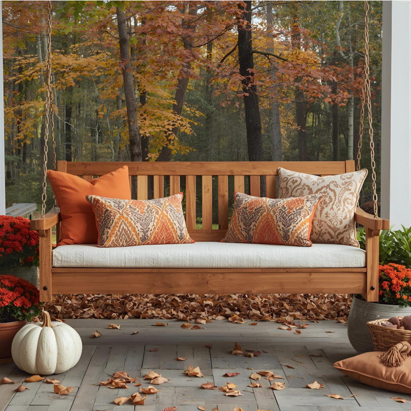 How to Style Your Porch for a Warm Fall Welcome