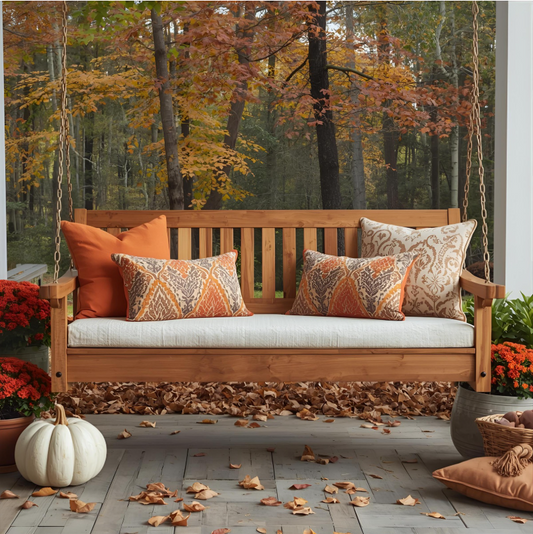 How to Style Your Porch for a Warm Fall Welcome