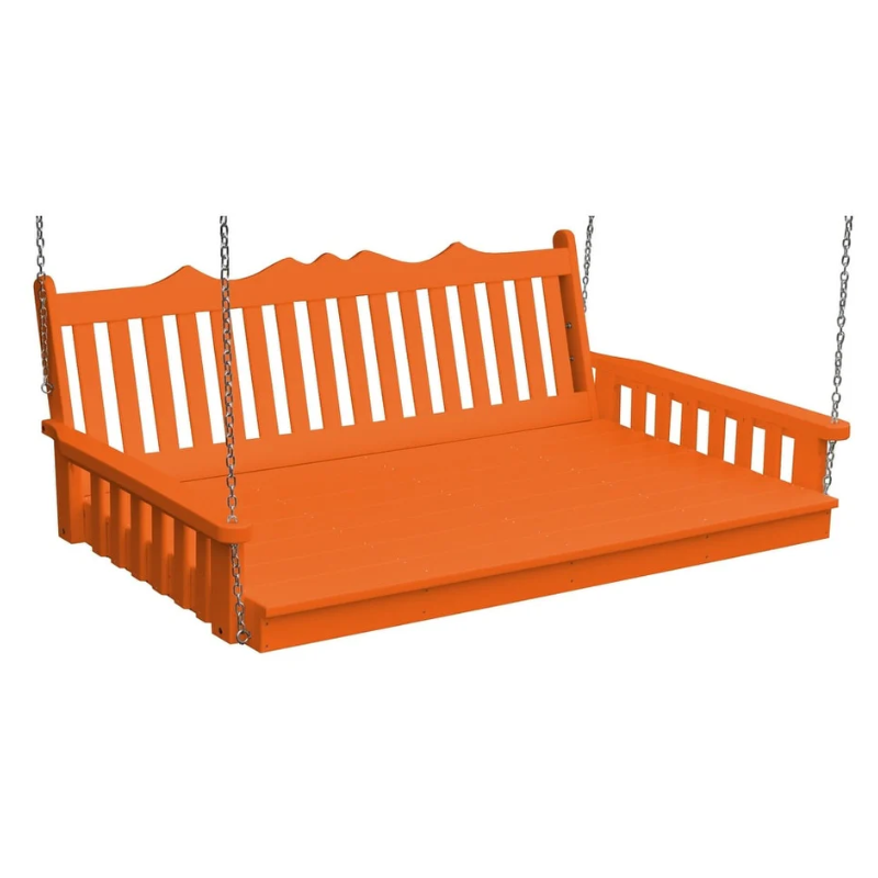 Poly Royal English Swing Bed by A&L Furniture Co.