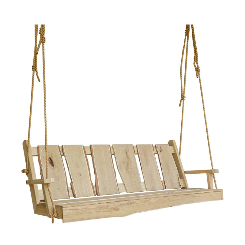 Timberland  Swing with Rope - Easy Breezy Porch Swings