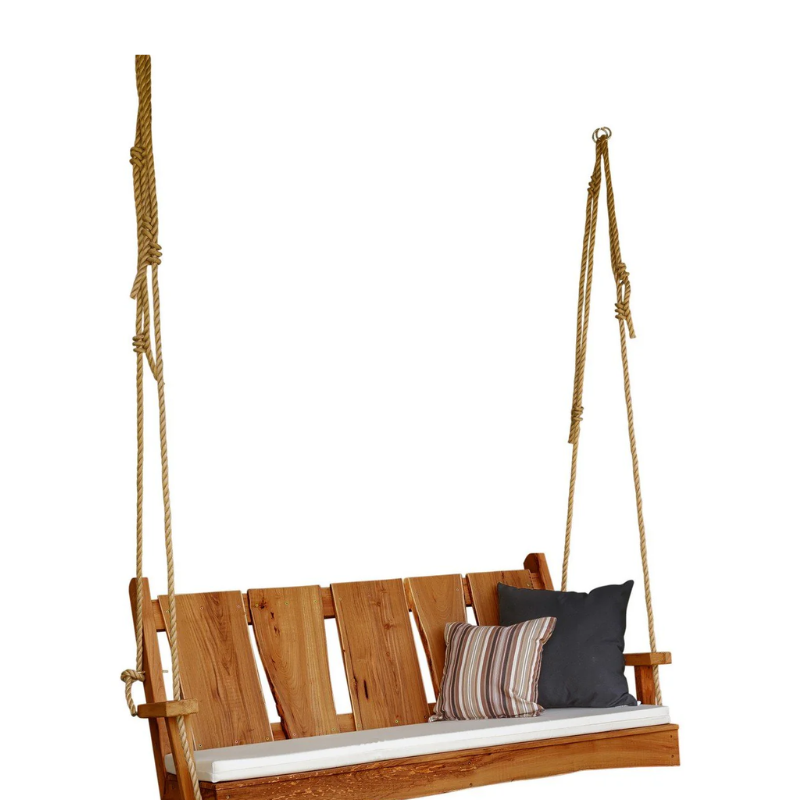 Timberland  Swing with Rope - Easy Breezy Porch Swings