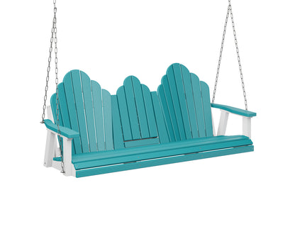 Cozi-Back Three Seat Swing with Console by Berlin Gardens