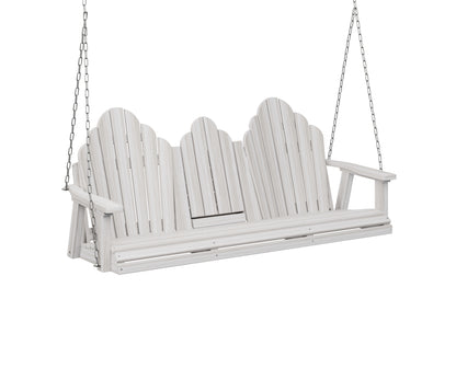 Cozi-Back Three Seat Swing with Console by Berlin Gardens