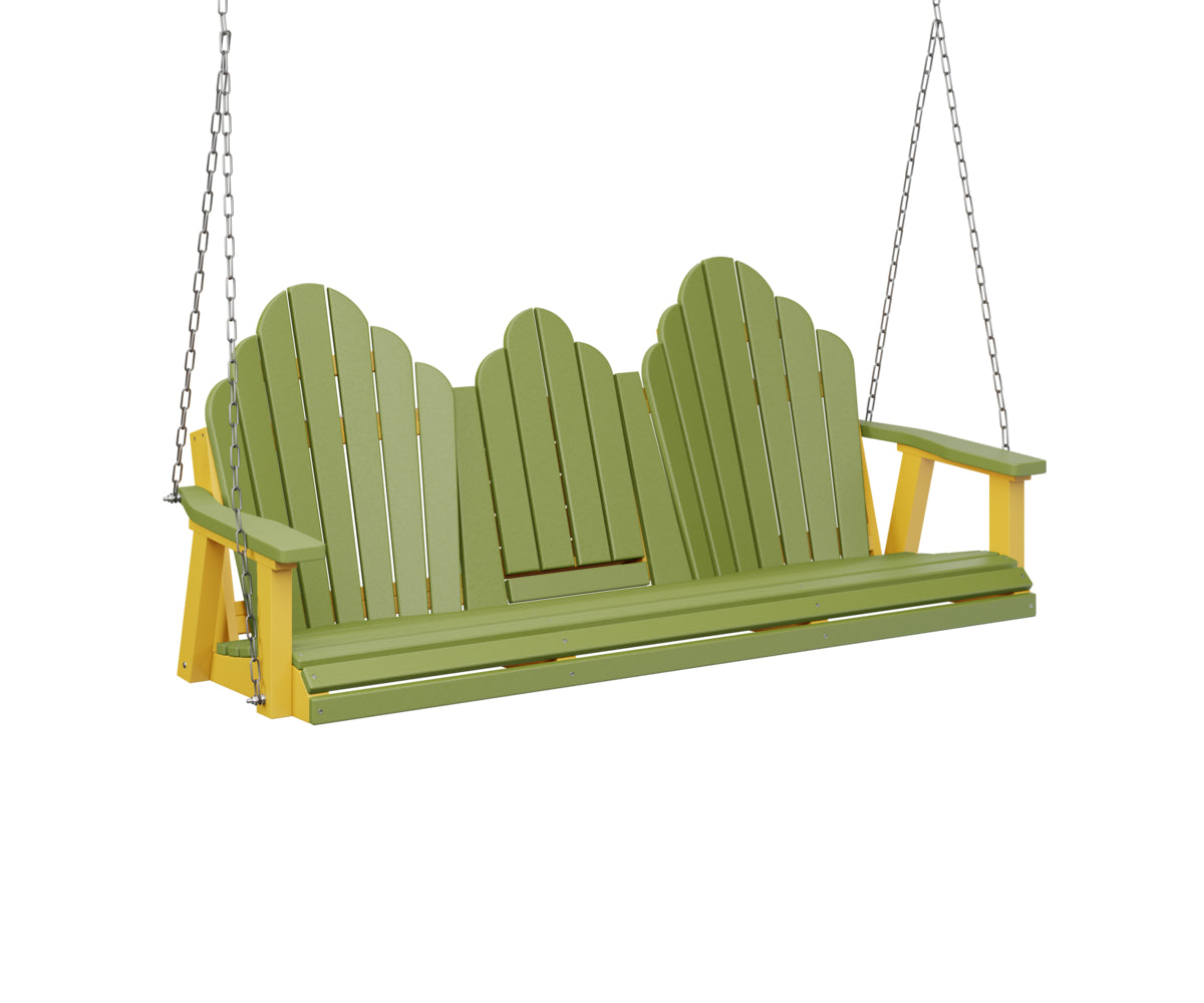 Cozi-Back Three Seat Swing with Console by Berlin Gardens