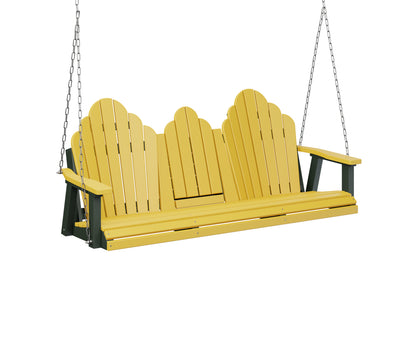 Cozi-Back Three Seat Swing with Console by Berlin Gardens