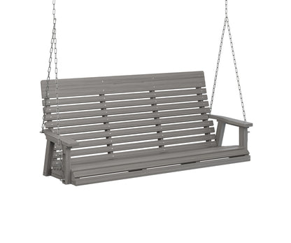 Casual-Back Three Seat Swing - Easy Breezy Porch Swings