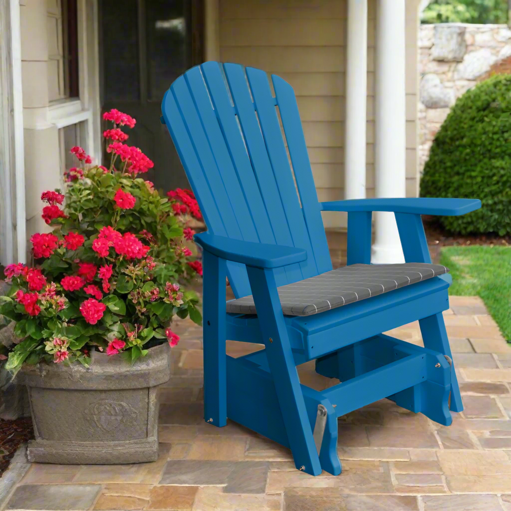 Poly Adirondack Gliding Chair by A&L Furniture Co.