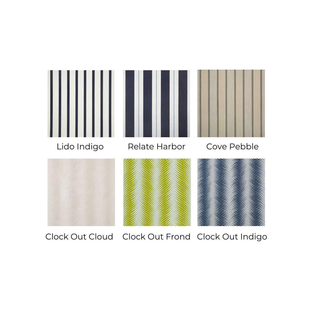 Sunbrella Fabric Samples - Easy Breezy Porch Swings