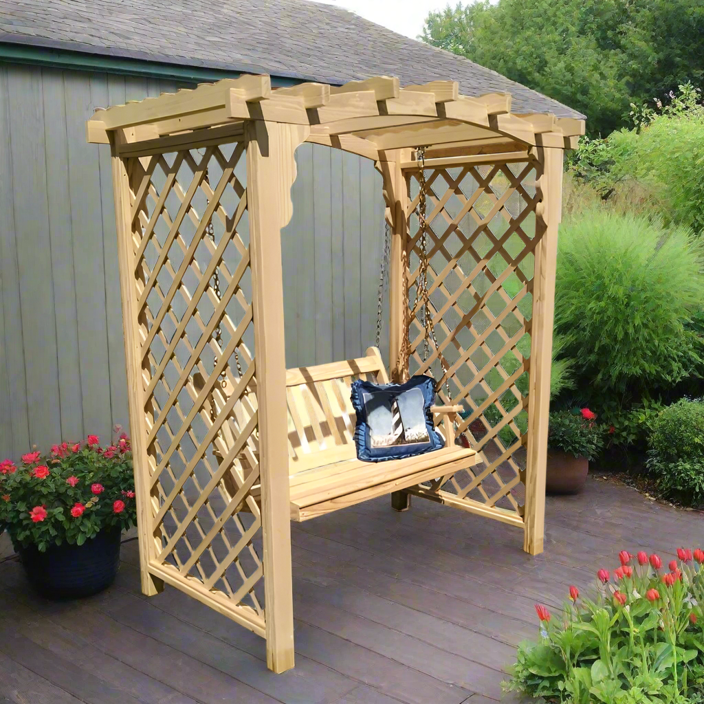 Jamesport Arbor & Swing by A&L Furniture Co.