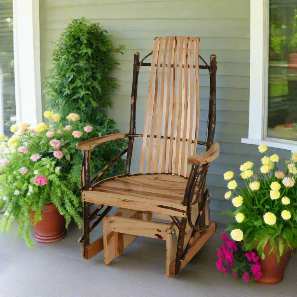 Glider Rocker Swing Hickory Glider Rocker