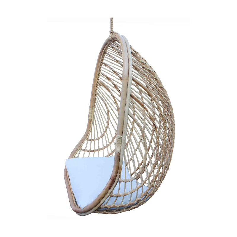 Nest Outdoor Hanging Chair (cushion included) - Easy Breezy Porch Swings