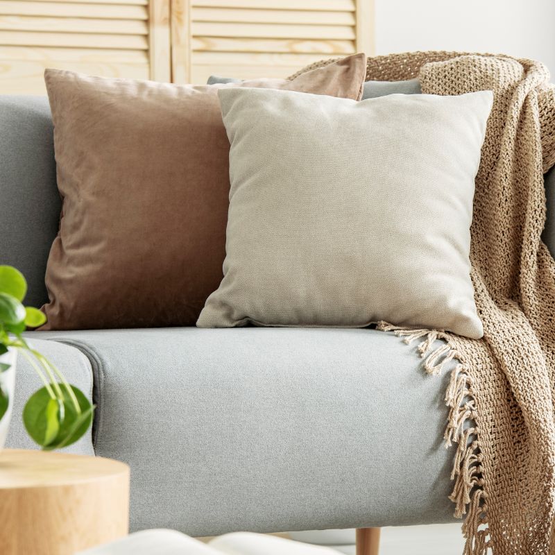 20x20 Sunbrella Accent Pillows - Easy Breezy Porch Swings