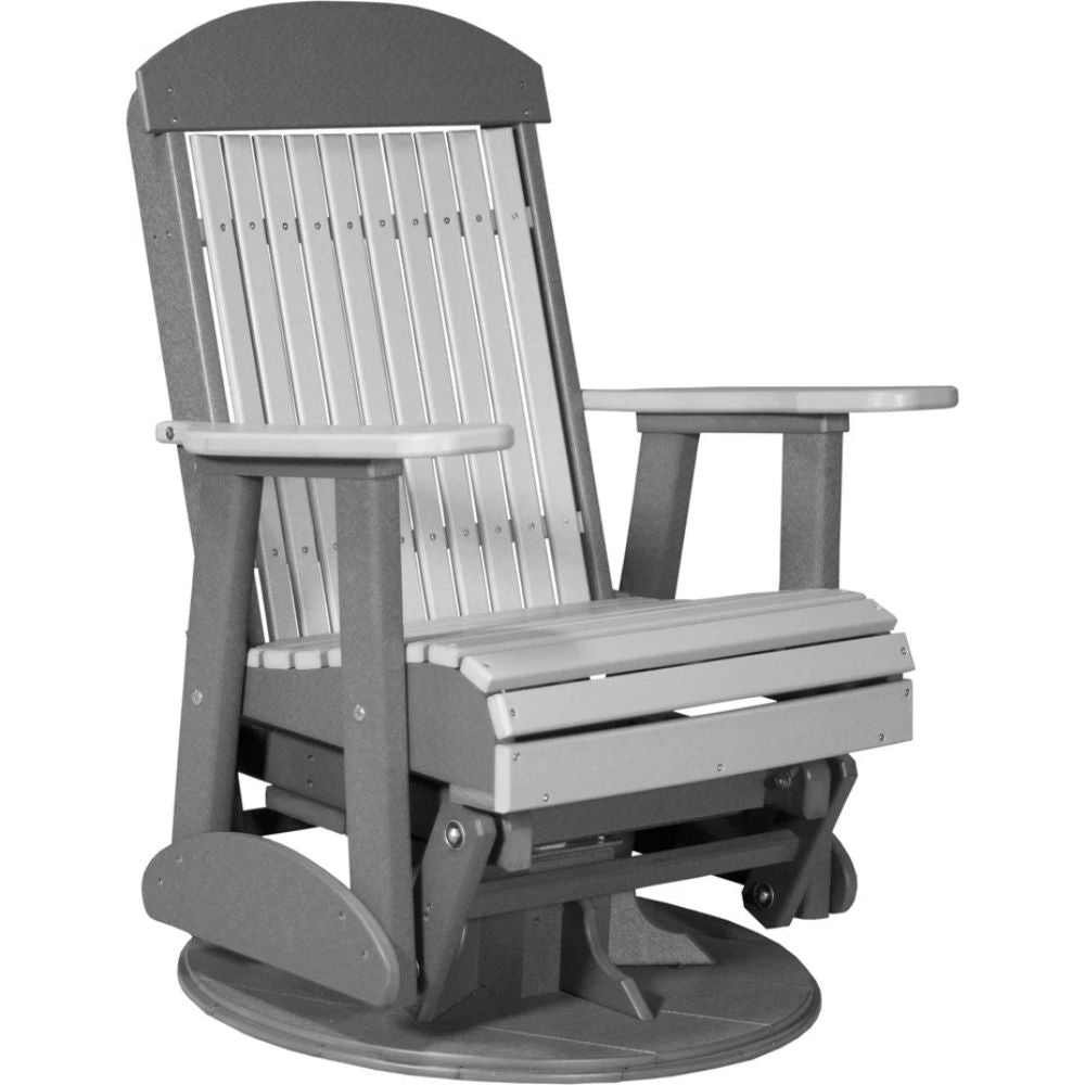 2SCPGDGS2_SwivelClassicPolyGlider_DoveGray_Slate