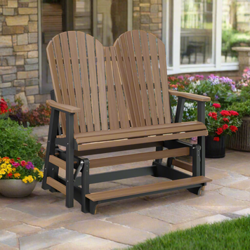 Comfo Back Double Counter Glider - Easy Breezy Porch Swings