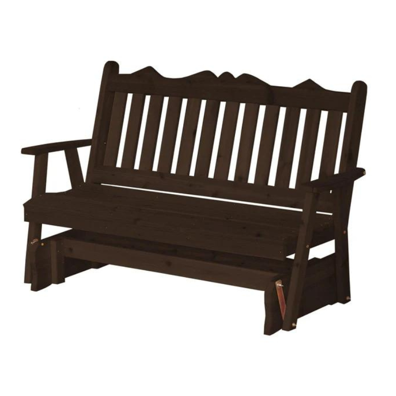 Royal English Red Cedar Porch Glider - Easy Breezy Porch Swings