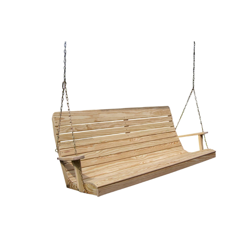 Black Ashby Porch Swing (Pine)