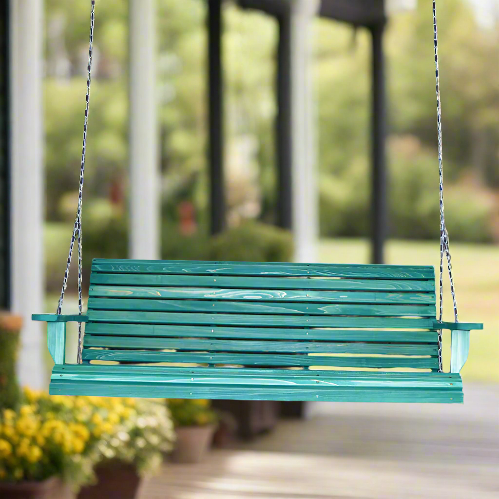 Cypress Roll Swing - Easy Breezy Porch Swings