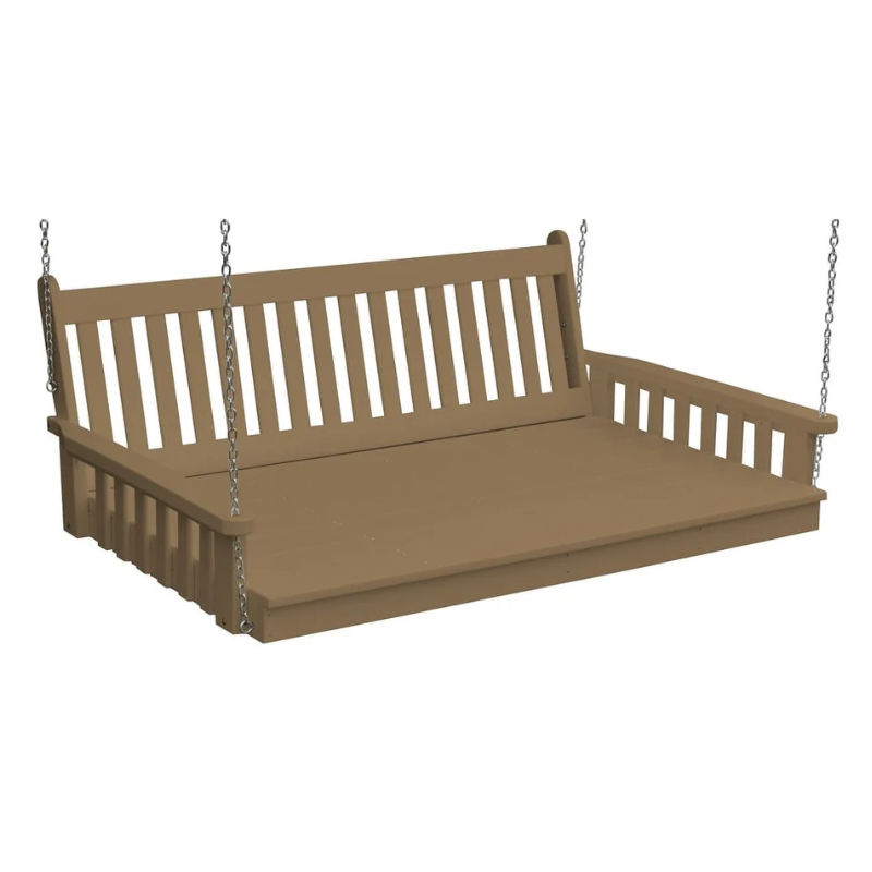 Poly Traditional English Swing Bed by A&L Furniture Co.