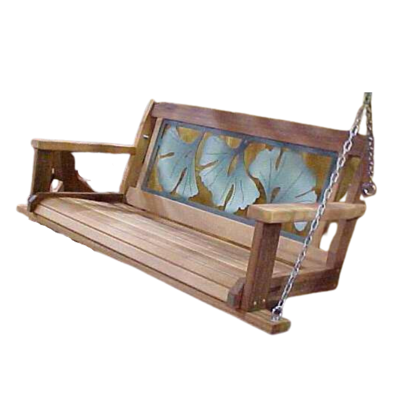 Gingko Leaf Porch Swing