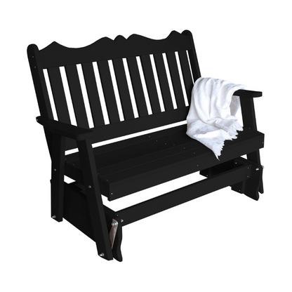 Poly Royal English Gliding Chair - Easy Breezy Porch Swings