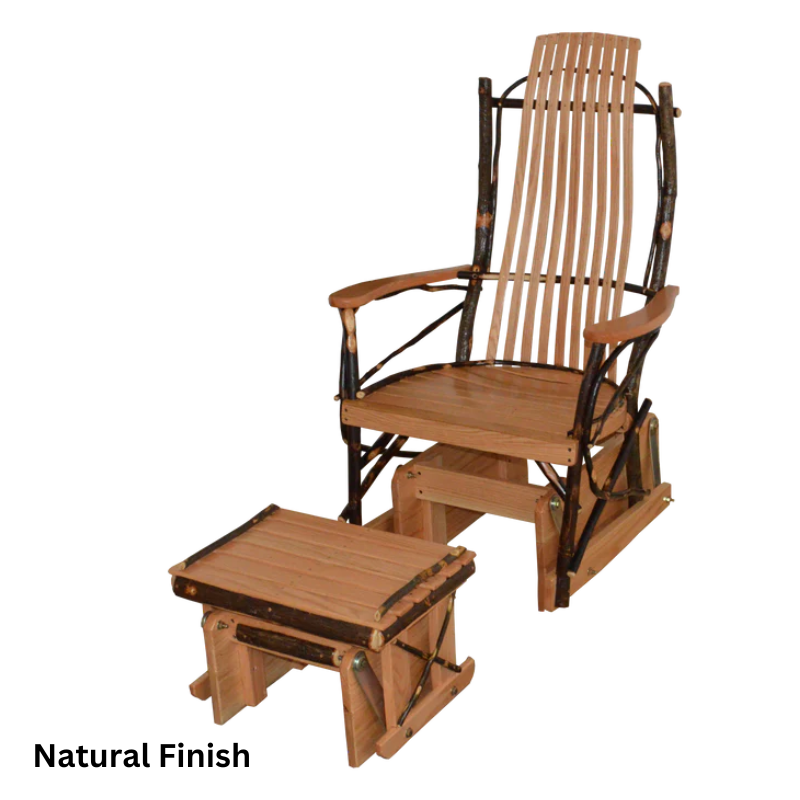 Hickory Glider Rocker - Easy Breezy Porch Swings