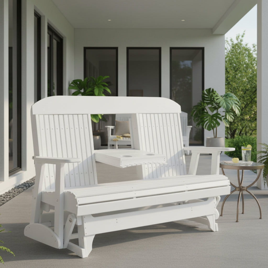 5-Foot Classic Glider by LuxCraft