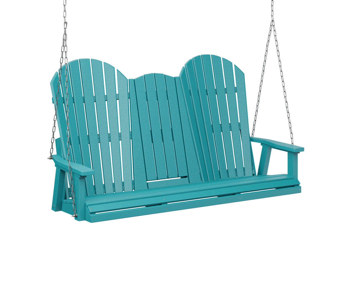 Comfo-Back Three Seat Swing with Console - Easy Breezy Porch Swings