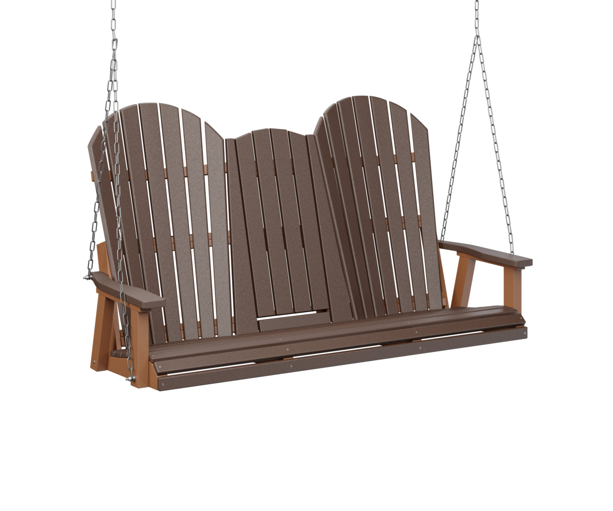 Comfo-Back Three Seat Swing with Console by Berlin Gardens