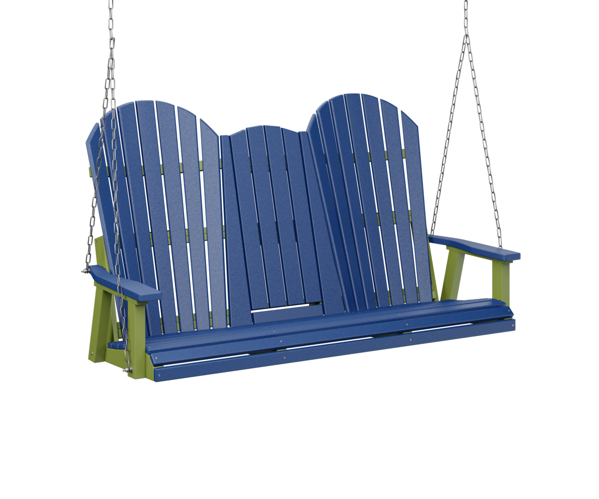 Comfo-Back Three Seat Swing with Console - Easy Breezy Porch Swings