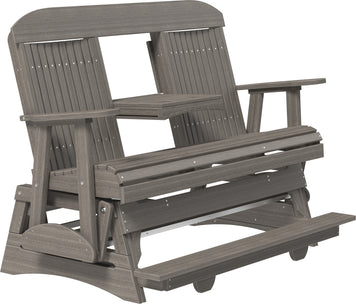 5CPBAGCG5_ClassicPolyBalconyGlider_CoastalGray