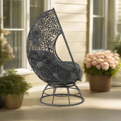 Hikre Patio Lounge Chair & Side Table