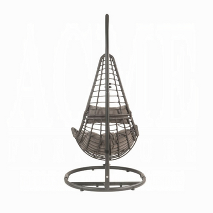 Uzae Patio Hanging Chair with Stand