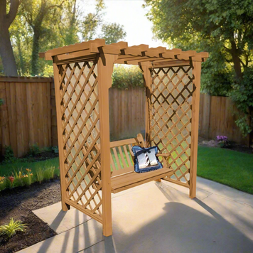 Covington Arbor & Swing - Easy Breezy Porch Swings