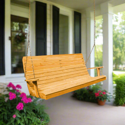 The Ashby Porch Swing - Easy Breezy Porch Swings