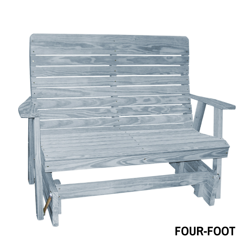 Highback Pressure Treated Porch Glider by A&L Furniture Co.