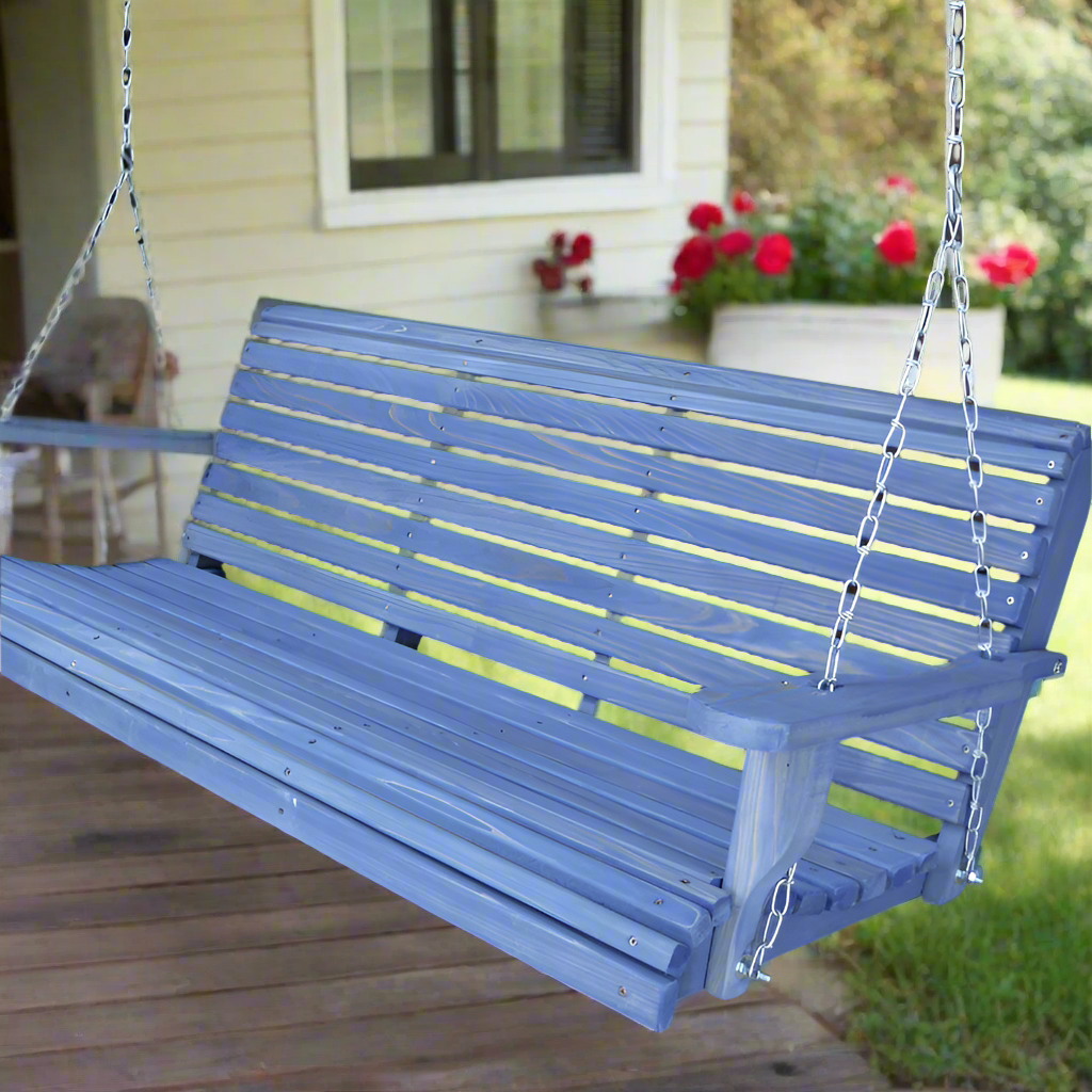 Cypress Roll Swing - Easy Breezy Porch Swings