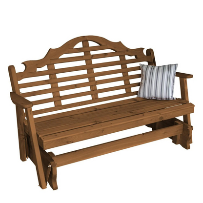 Cedar Marlboro Glider - Easy Breezy Porch Swings