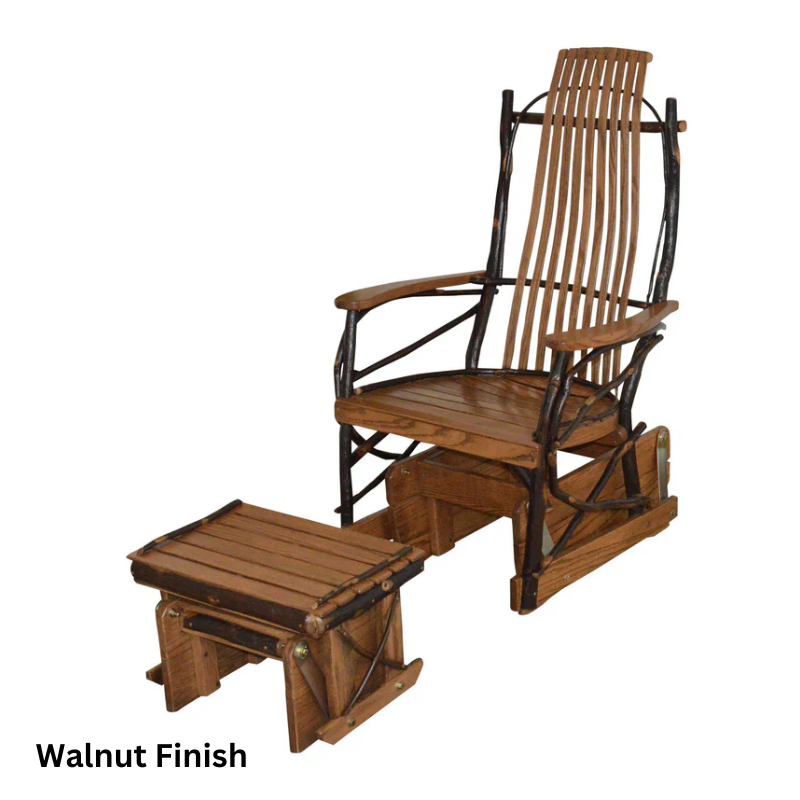 Hickory Glider Rocker - Easy Breezy Porch Swings